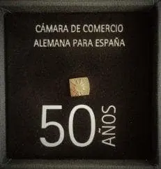 Cometal receives the Insignia for its more than 50 years of collaboration with the German Chamber of Commerce for Spain